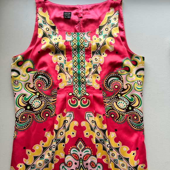 Nicole by Nicole Miller Print Dress Size 10 - Picture 8 of 8